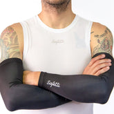 Mangas de Ciclismo Safetti Essenziales Trascendenza Negras